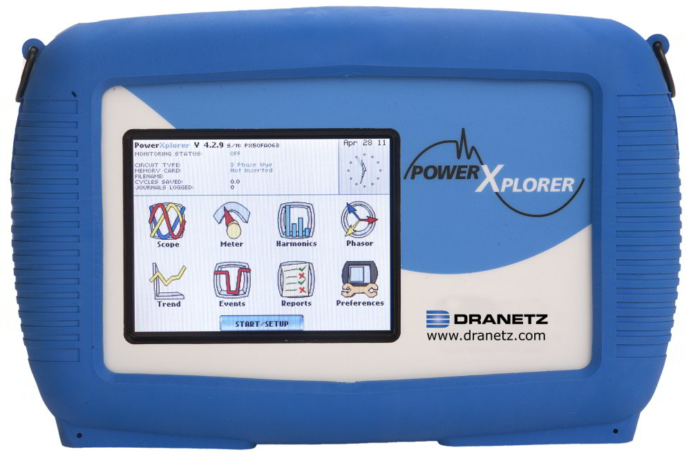 dranetz PowerVisa web